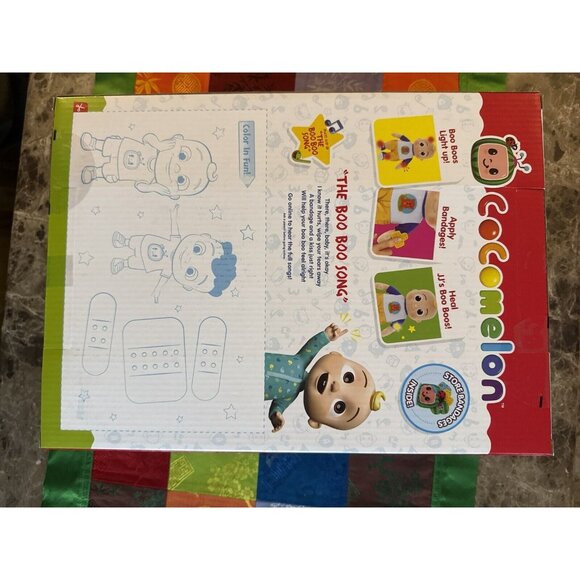 CoComelon Official Boo Boo JJ Plush Doll Interactive Toy Doctor Pretend Play New - Picture 14 of 14